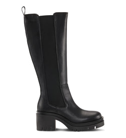 Shoe Biz Aklava Long Boot Black