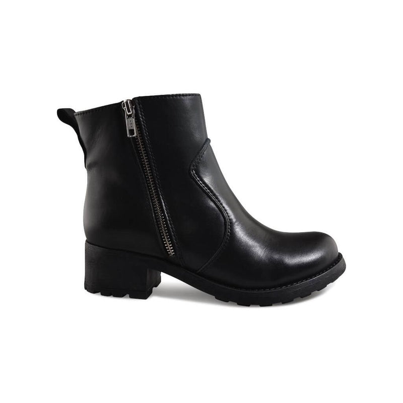 Shoe Biz Andorra Short Boot Black