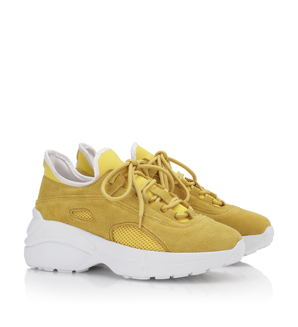 Shoe Biz Chen Sneaker Yellow