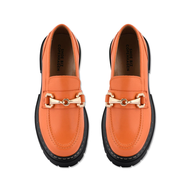 Shoe Biz Christine Loafer Orange