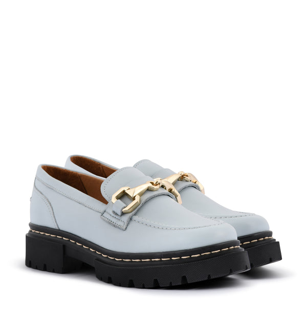 Shoe Biz Christine Loafer Soft Blue