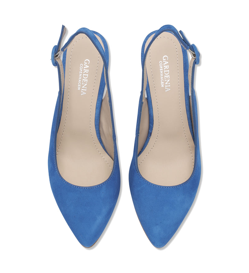 Gardenia Copenhagen Clyvira Sling Back Blue