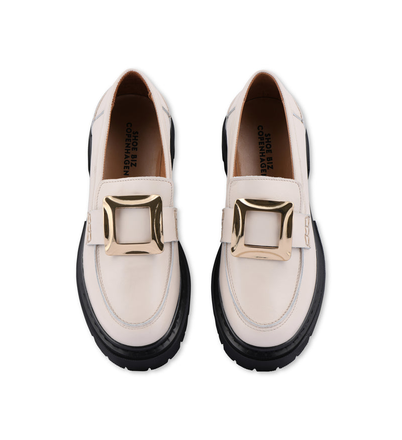 Shoe Biz Cubic Loafer Light Sand