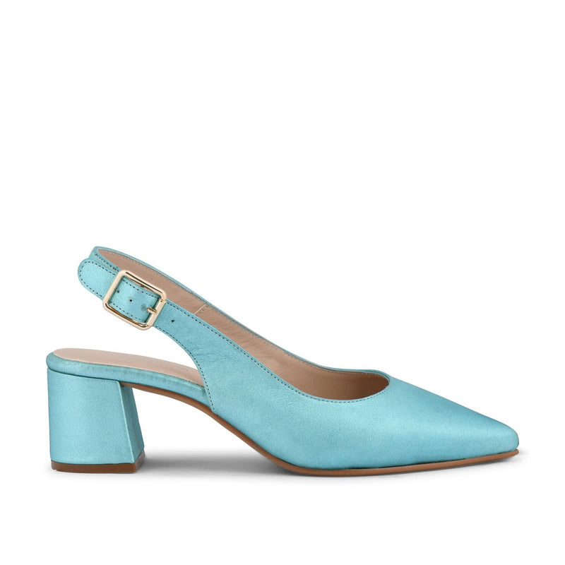 Gardenia Copenhagen Cupiter Sling Back Aqua