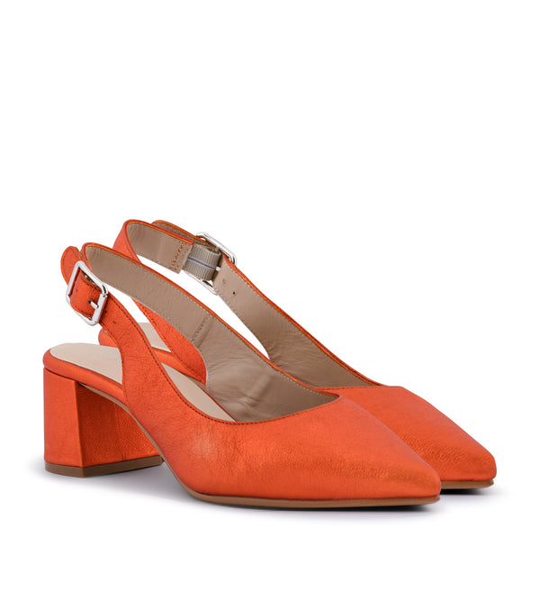 Gardenia Copenhagen Cupiter Sling Back Orange