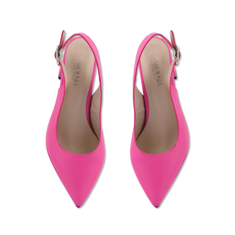 Gardenia Copenhagen Cupiter Sling Back Shocking Pink