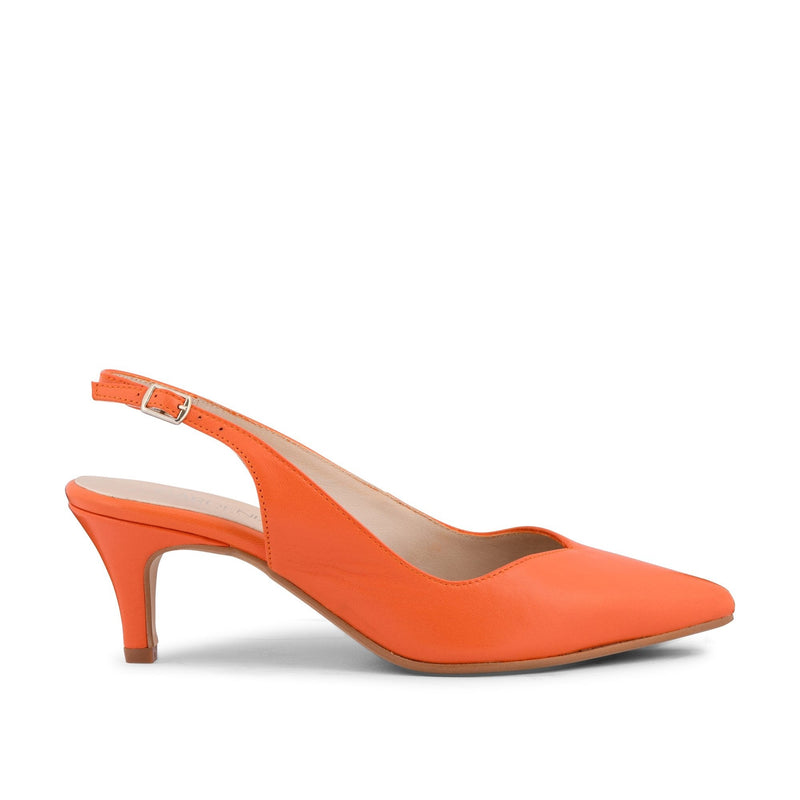 Gardenia Copenhagen Dakota Sling Back Orange