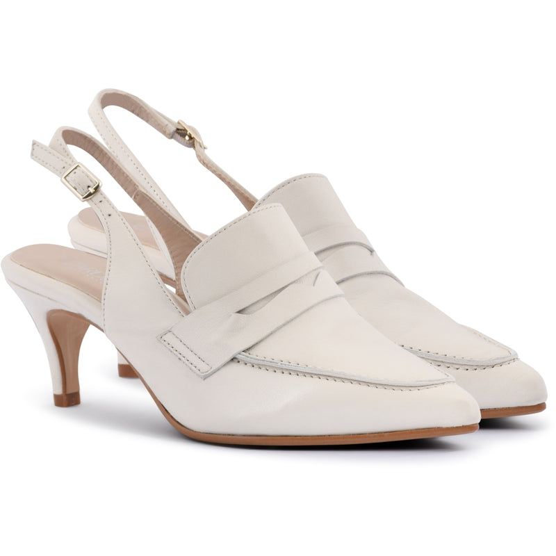 Gardenia Copenhagen Delaney Sling Back Cream