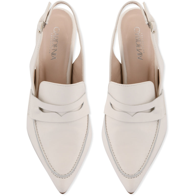 Gardenia Copenhagen Delaney Sling Back Cream