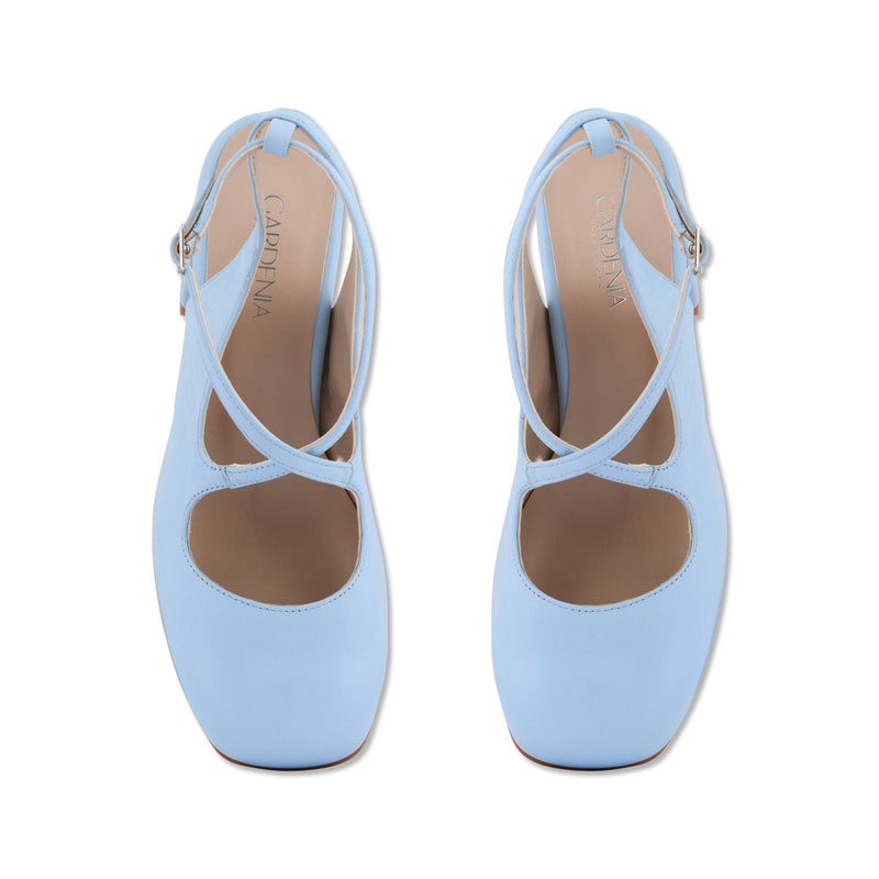 Gardenia Copenhagen Dion Sling Back Light Blue