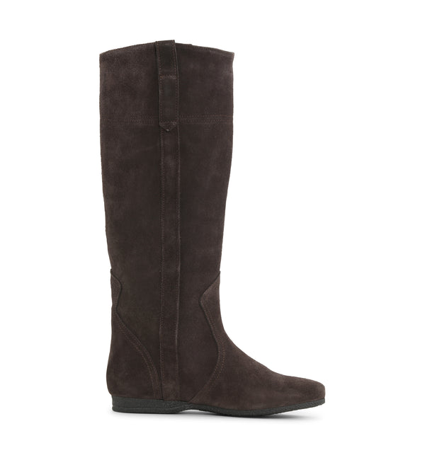 Shoe Biz Ditte Long Boot Dark Brown