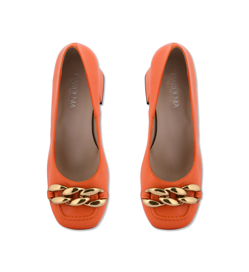 Gardenia Copenhagen Donna Pump Orange