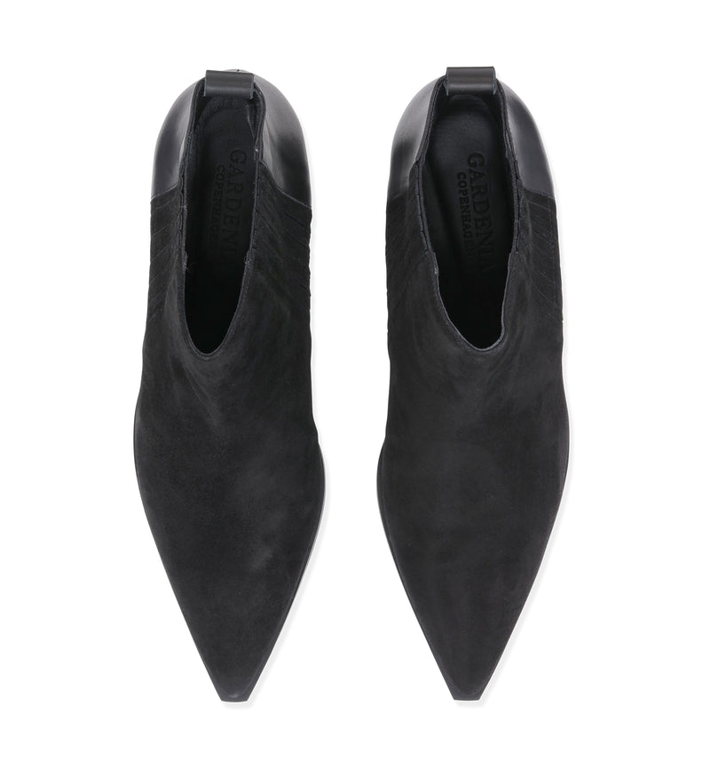 Gardenia Copenhagen Elin Short Boot Black