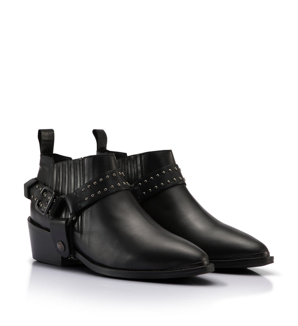 Gardenia Copenhagen Emelie Short Boot Black