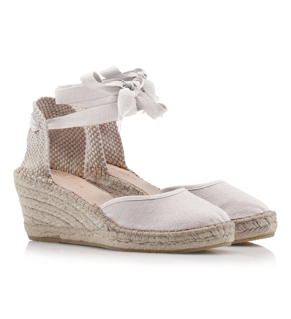 Shoe Biz Frey Tie 5 Espadrilla Sand