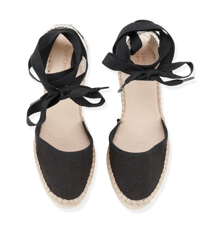 Shoe Biz Frey Tie 7 Espadrilla Black