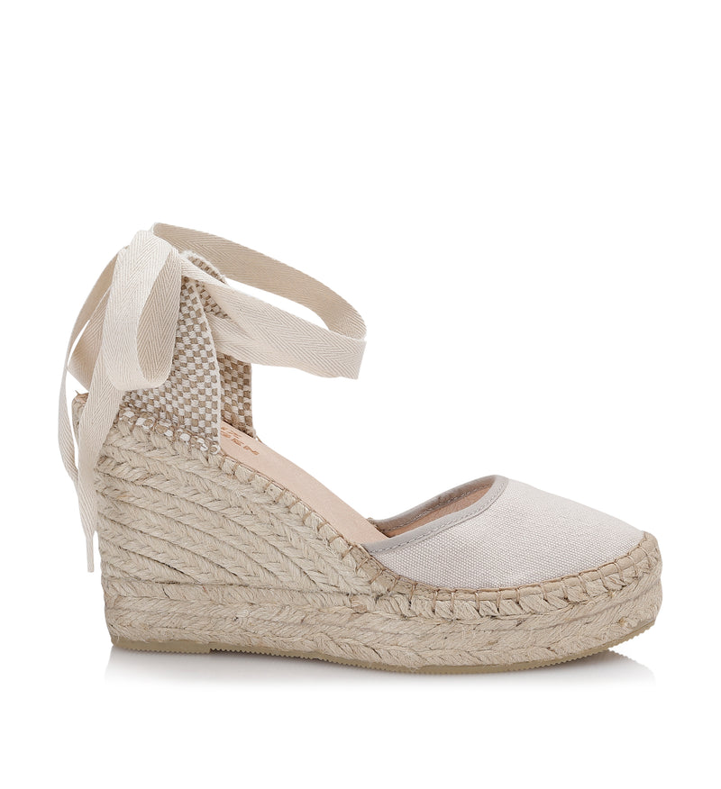 Shoe Biz Frey Tie 7 Espadrilla Sand