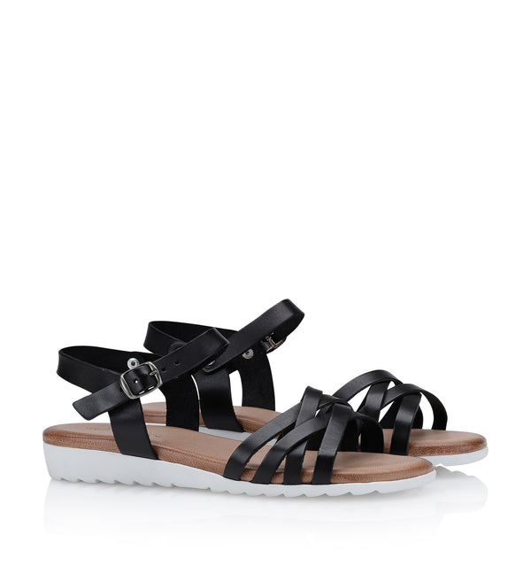 Shoe Biz Gaelle Sandal - Soft Black