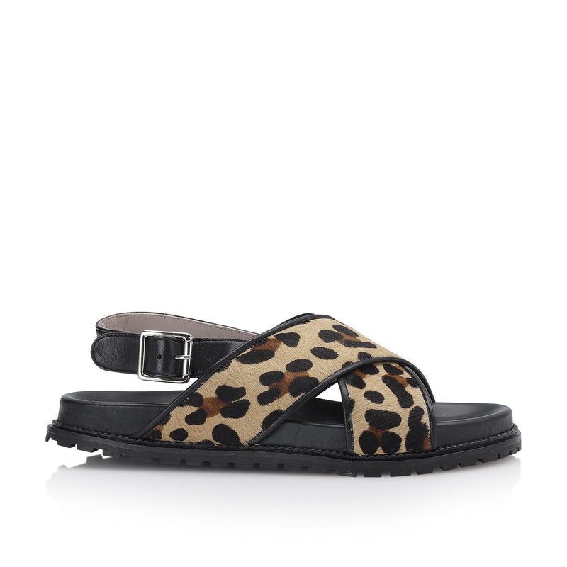 Gardenia Copenhagen Grappa Sling Back Leopard