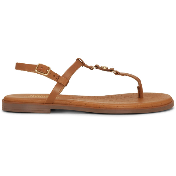 Shoe Biz Gry Black Sandal Brown