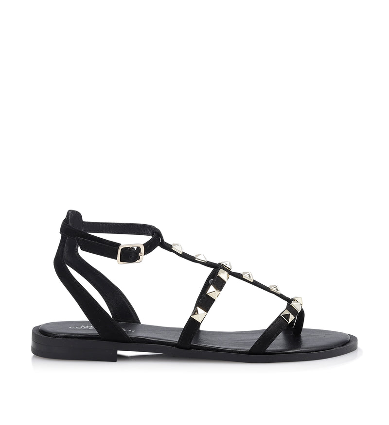 Shoe Biz Gwen Studs Sandal Black