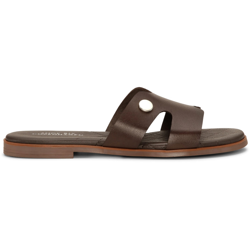 Shoe Biz Hanna Black Sandal Brown