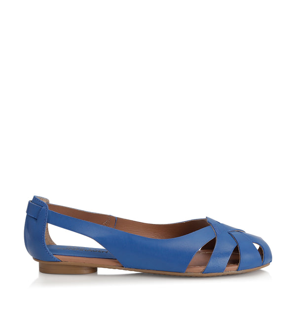 Shoe Biz Hanneine Ballerina Indigo Blue