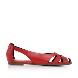 Shoe Biz Hanneine - Red Ballerina Raspberry