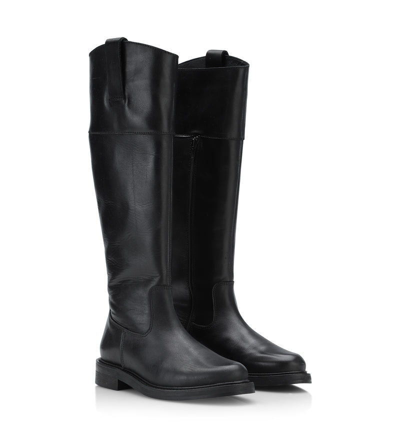 Shoe Biz Kate Long Boot Black