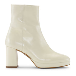 Shoe Biz Kitt Short Boot Cream