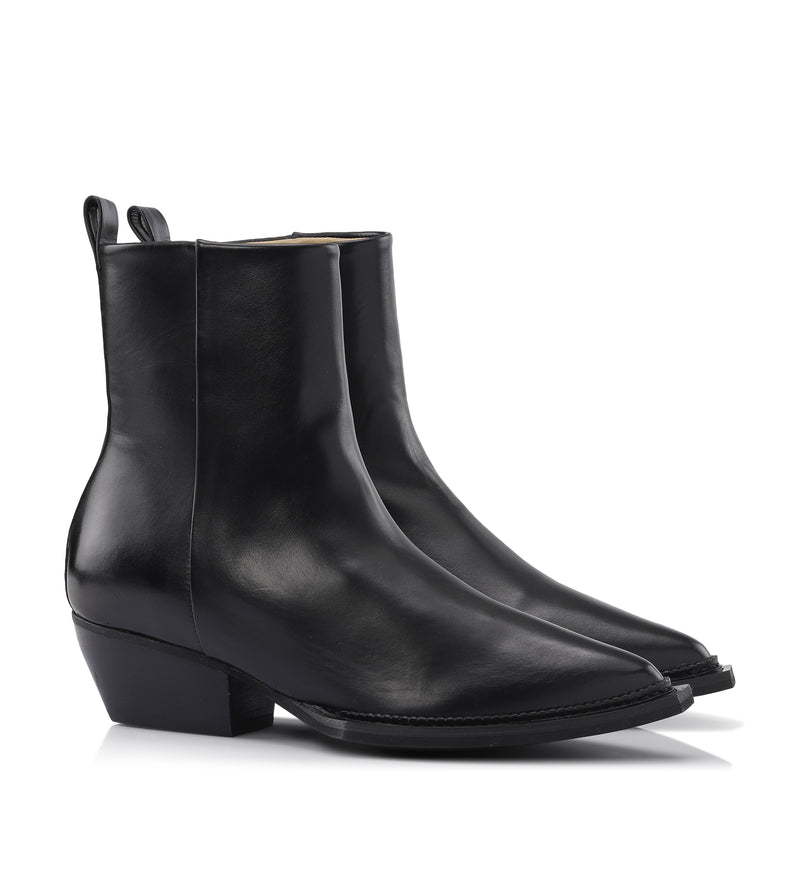 Gardenia Copenhagen Lamala Short Boot Black