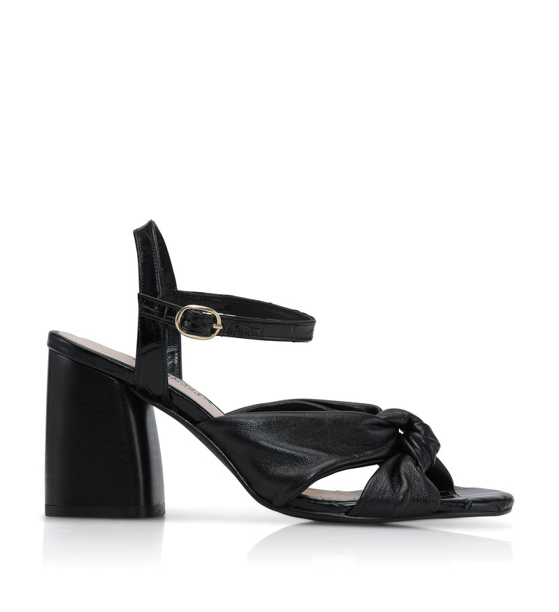 Gardenia Copenhagen Mallow Sandal Black