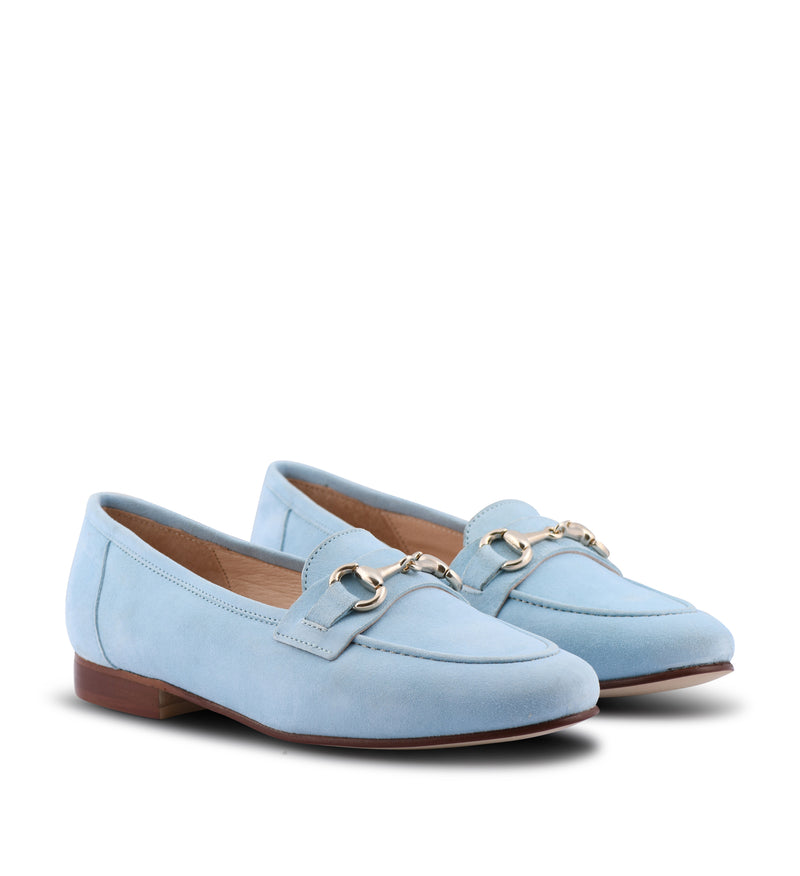 Shoe Biz Nubis Loafer Sky Blue