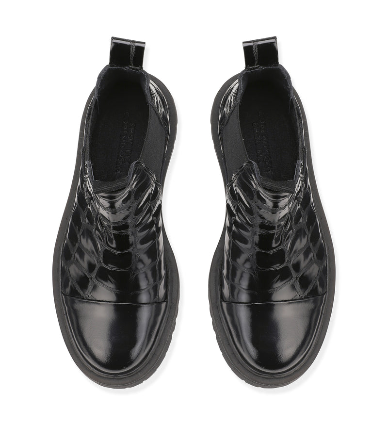 Shoe Biz Peyo Short Boot Black