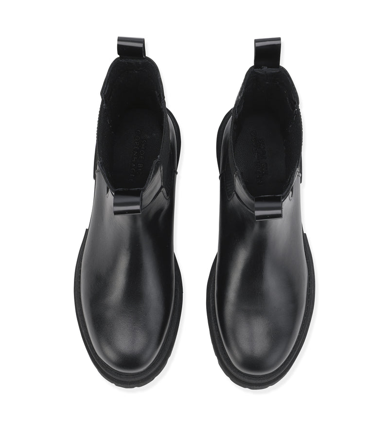 Shoe Biz Prima Superlamb Short Boot Black