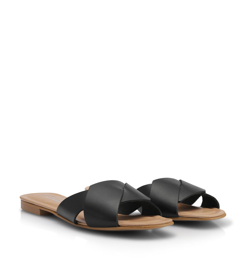 Shoe Biz Sage Slipper Black