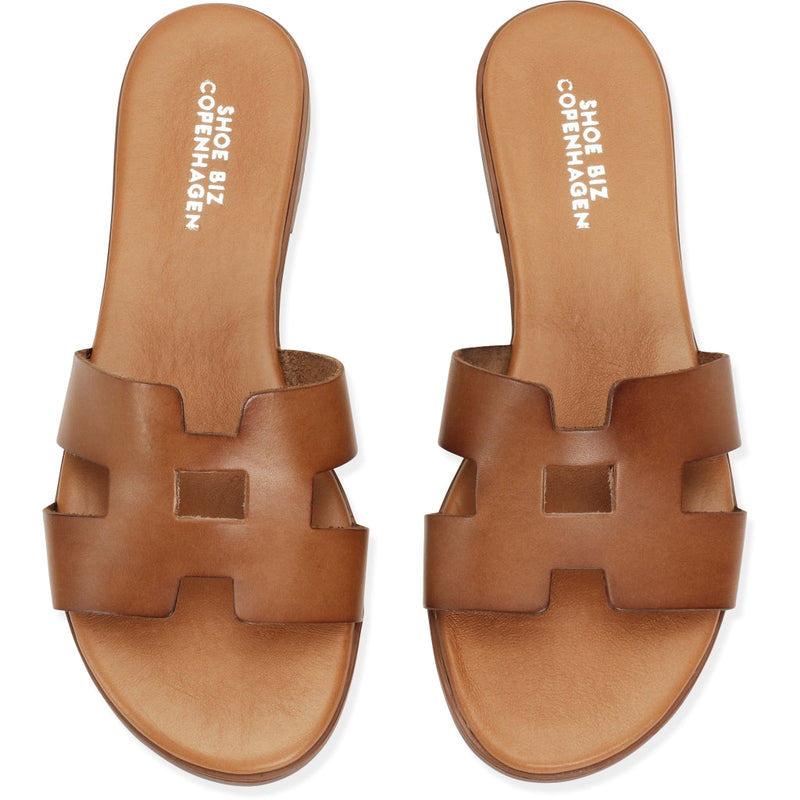 Shoe Biz Seattle Sandal Cognac