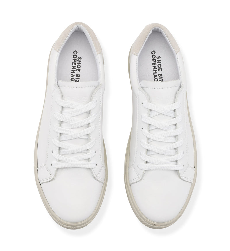 Shoe Biz Siva Sneaker White / Sand