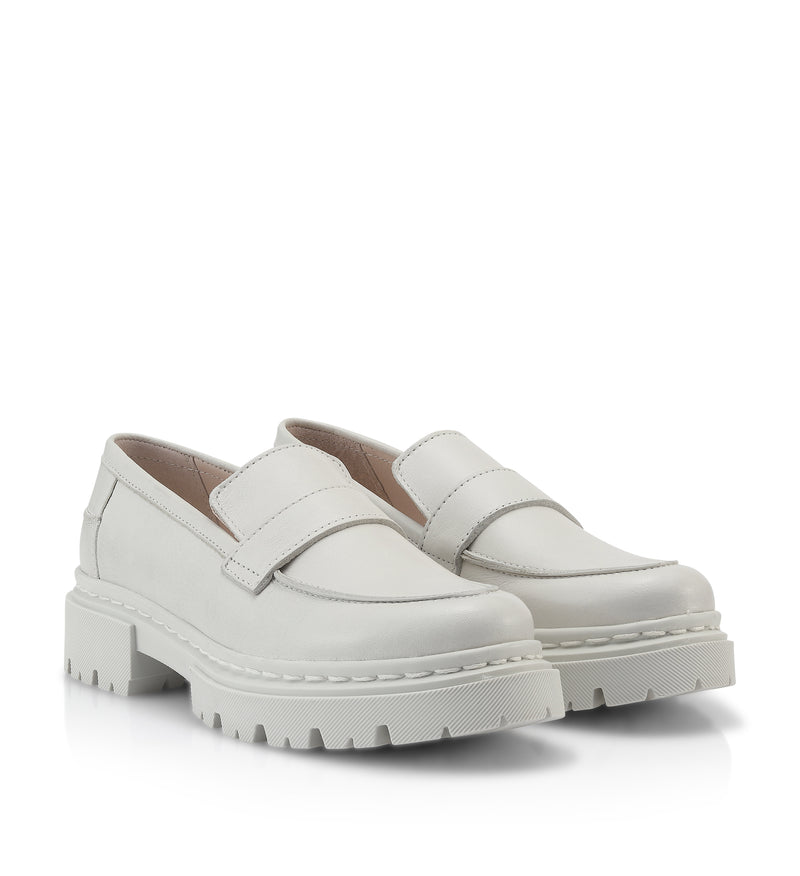 Shoe Biz Suri Loafer White