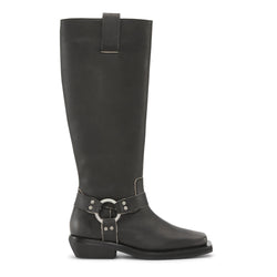 Shoe Biz Triton Long Boot Black