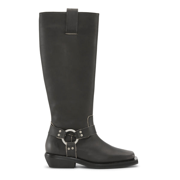 Shoe Biz Triton Long Boot Black
