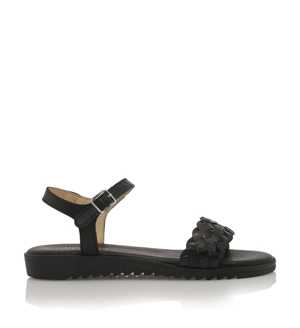 Shoe Biz Kant Sandal - Soft Black
