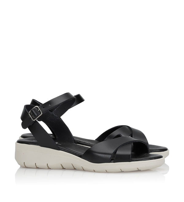 Shoe Biz Nunu Sandal - Soft Black