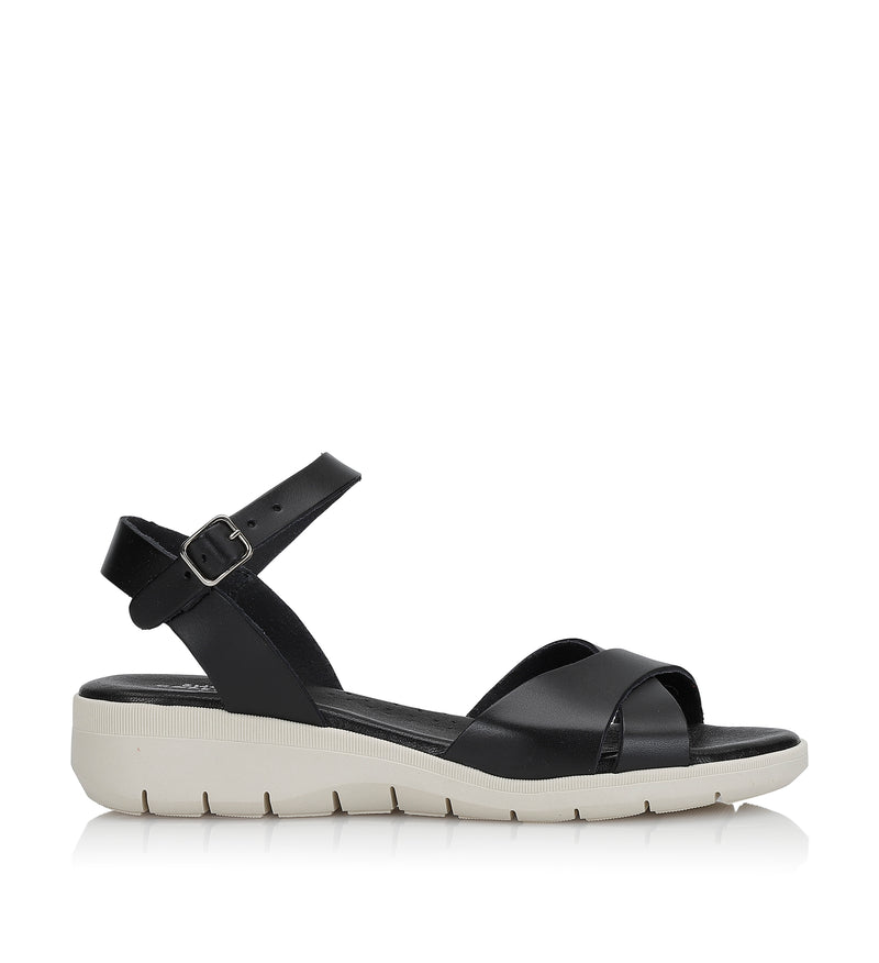 Shoe Biz Nunu Sandal - Soft Black