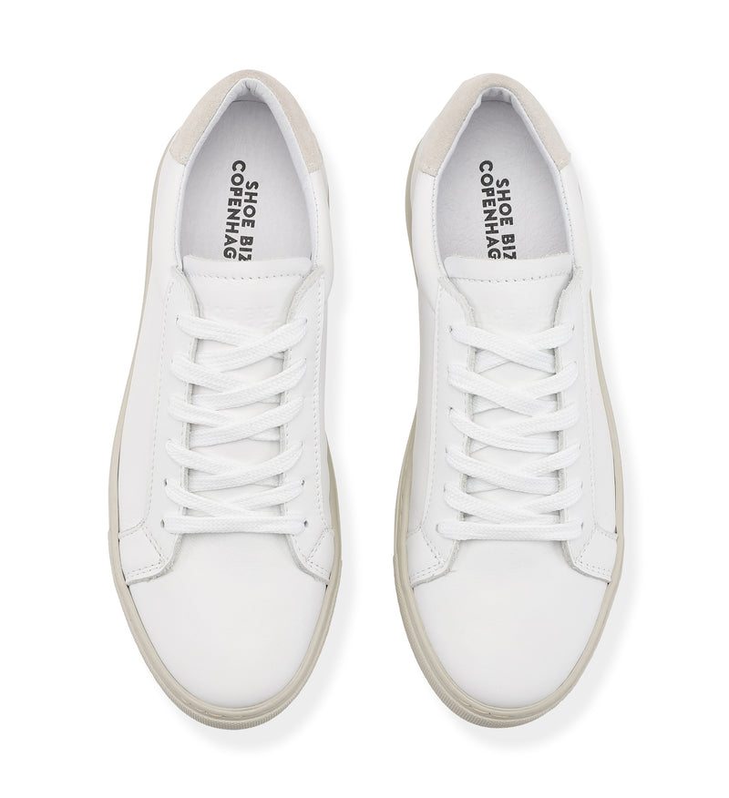 Shoe Biz Siva Sneaker White / Sand